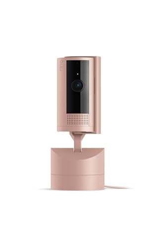 Ring Pan-Tilt Indoor Cam | See all around with 360° pan coverage, HD video, plus Two-Way Talk (2024 release) | Blush