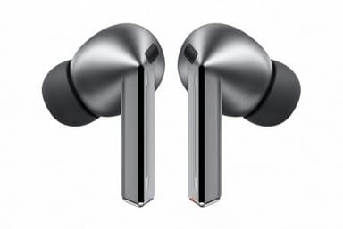 Samsung Galaxy Buds3Pro, Wireless Bluetooth Earbuds with Adaptive Noise Control, Sweat and Water Resistance, AI translator, Hi-Fi Sound, 360 Audio – Silver (CAD Version & Warranty)