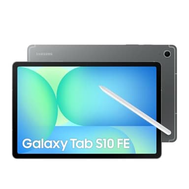 Samsung Galaxy Tab S10 FE Gray 128GB - AI Tablet, 10.9", 90Hz, 13MP Camera, IP68, S Pen Included (CAD Version & Warranty)