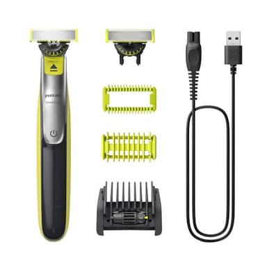 Philips OneBlade 360 Face & Body, Wet & Dry, Trim, Edge & Shave with the 5-in-1 Adjustable Comb and Body Comb, QP2834/23