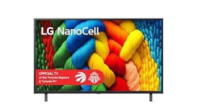 LG 65-Inch NANO80 4K Smart TV - α7 AI Processor 4K Gen 8, Alexa Built-in, HDR10, HGIG, ALLM, WebOS 25, Magic Remote (65NANO80AUA, 2025)
