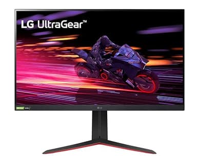 LG Ultragear 32GP75A-B 32-inch QHD (2560 x 1440) IPS 165Hz 1ms Gaming Monitor with NVIDIA G-Sync Compatible, AMD FreeSync Premium, Tilt/Height/Pivot Adjustment, Black