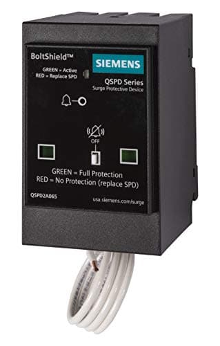 Siemens BOLTSHIELD Plug-in Surge Protection Device 2-Pole 65kA 120/240V, 1Ø, 3W