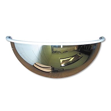 See All PV18-180 Panaramic Full Dome Plexiglas Security Mirror, 180 Degree Viewing Angle, 18" Diameter (Pack of 1)