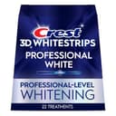 Crest 3D Whitestrips Professional White At-Home Teeth Whitening Kit, 22 Treatments, 20 Levels Whiter