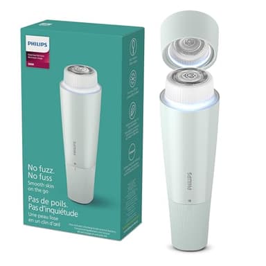 Philips Beauty Series 5000 Electric Shaver and Personal Groomer for Women, Cordless & Compact, Hypoallergenic Head, Gentle & Quick Hair Removal, Easy Touch Ups, Mint Green, BRR474/00