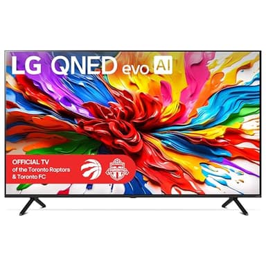 LG 65-Inch QNED92 Mini LED QNED Evo 4K Smart TV - α8 AI Processor 4K Gen 2, Dynamic QNED Colour, Dolby Vision, Alexa Built-In, 120Hz Refresh Rate, HDMI 2.1, FreeSync, VRR, WebOS 25 (65QNED92AUA, 2025)